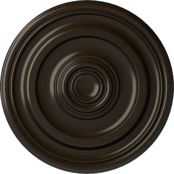 Ekena Millwork Kepler Traditional Ceiling Medallion (For Canopies up to 2 5/8"), 11 7/8"OD x 1 1/4"P, Stone Hearth CM12KPSHF - main